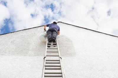 Peinture extérieure à Rioux-Martin — façades et ravalement